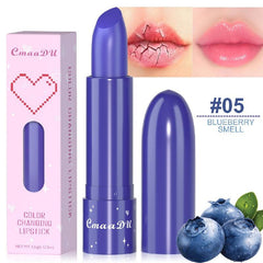 6 Colors Fruit Flavored Lipstick with Moisturizing Benefits