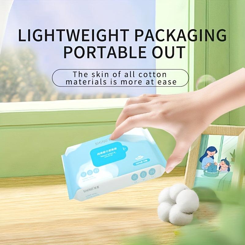 Travel Size Soft Face Tissues 30-Pack for Outdoor & Household