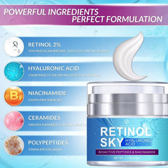 Retinol Sky Face Moisturizer Cream Hydrating Night Cream