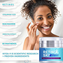 Retinol Sky Face Moisturizer Cream Hydrating Night Cream