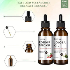 100 Natural Jojoba Pure 30ml for Face Body Nails Hair Eyelashes