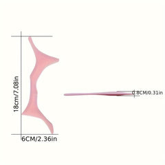 1pc Eyeliner Eyebrow Stencil Reusable Eyebrow Makeup Template