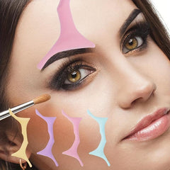 1pc Eyeliner Eyebrow Stencil Reusable Eyebrow Makeup Template