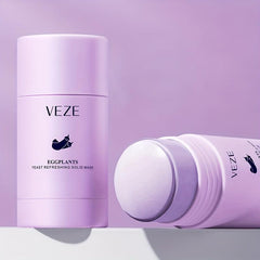 Eggplant Yeast Clear Solid Face Mask Hydrating Moisturizing