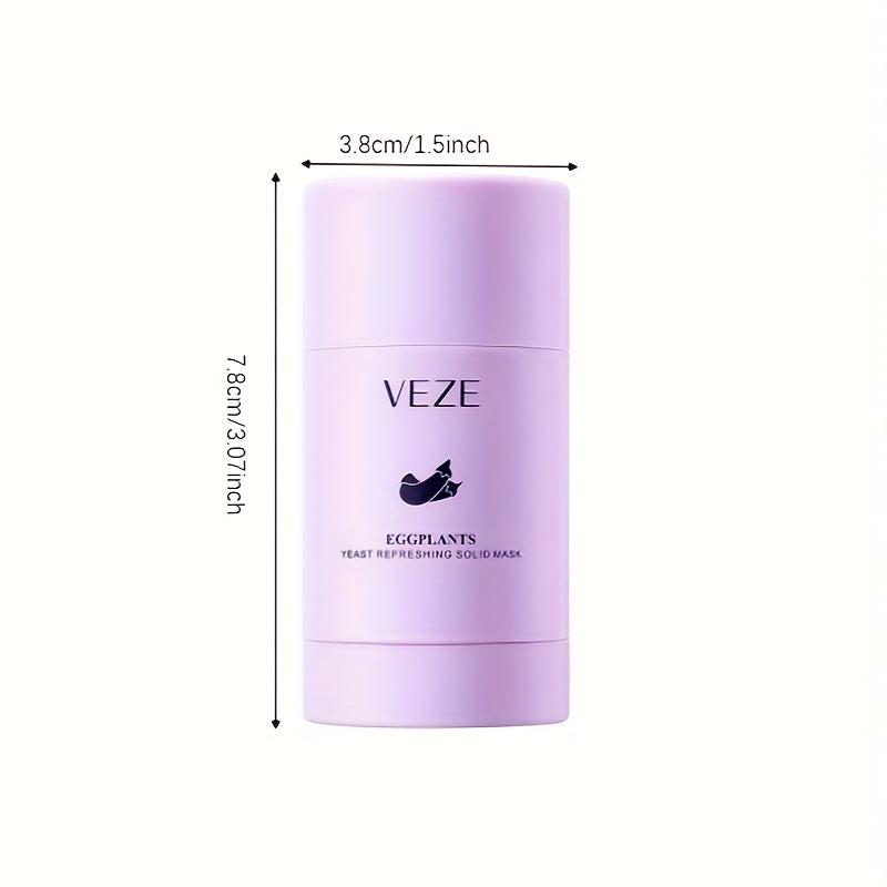 Eggplant Yeast Clear Solid Face Mask Hydrating Moisturizing