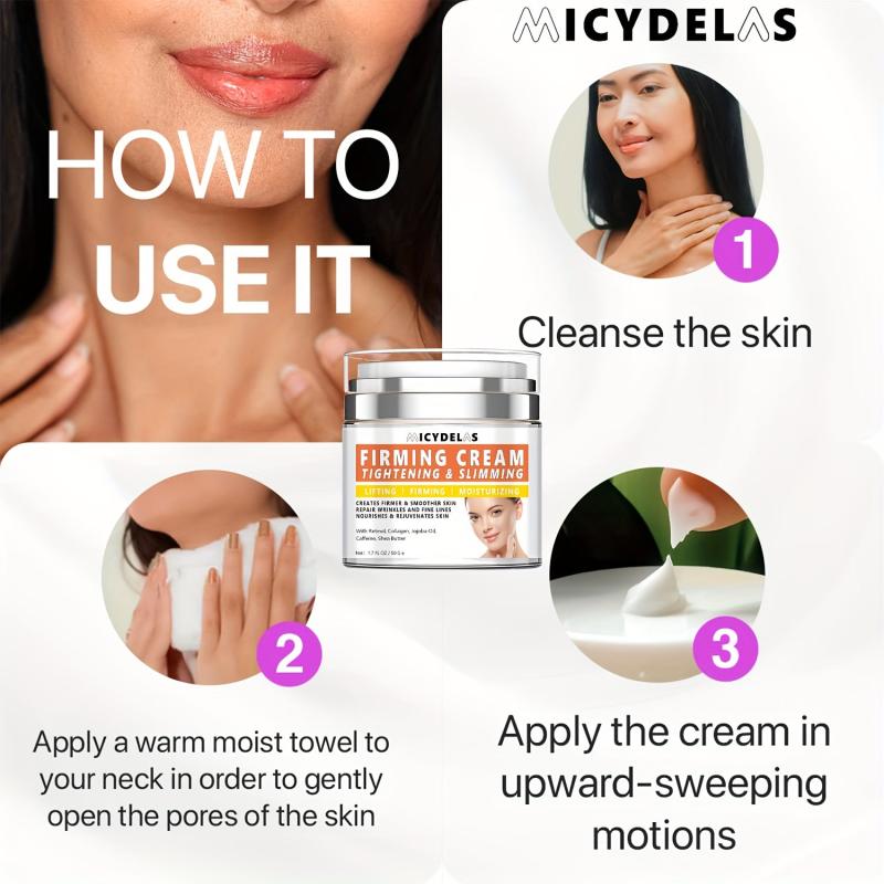 Face Firming Cream Tighten Facial Skin Increase Elasticity