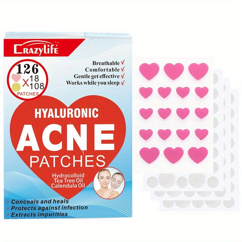 Colorful Love Sticker Water Colloid Concealer Patch Pimple Patches