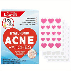 Colorful Love Sticker Water Colloid Concealer Patch Pimple Patches