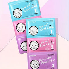 3-Step Women's Blackhead Strips, Remove Blackheads, Shrink Pores