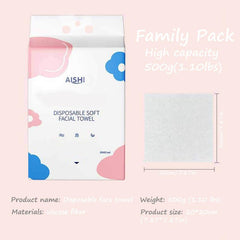 Disposable Face Towel 160pcs Pack Makeup Towel Facial Wipes