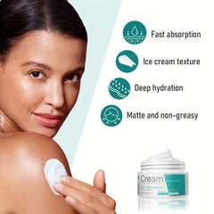 Velvety Texture Face Moisturizer Hyaluronic Acid Ceramides
