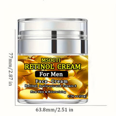 Retinol Face Cream With Hyaluronic Acid Vitamin E 1.76 Oz