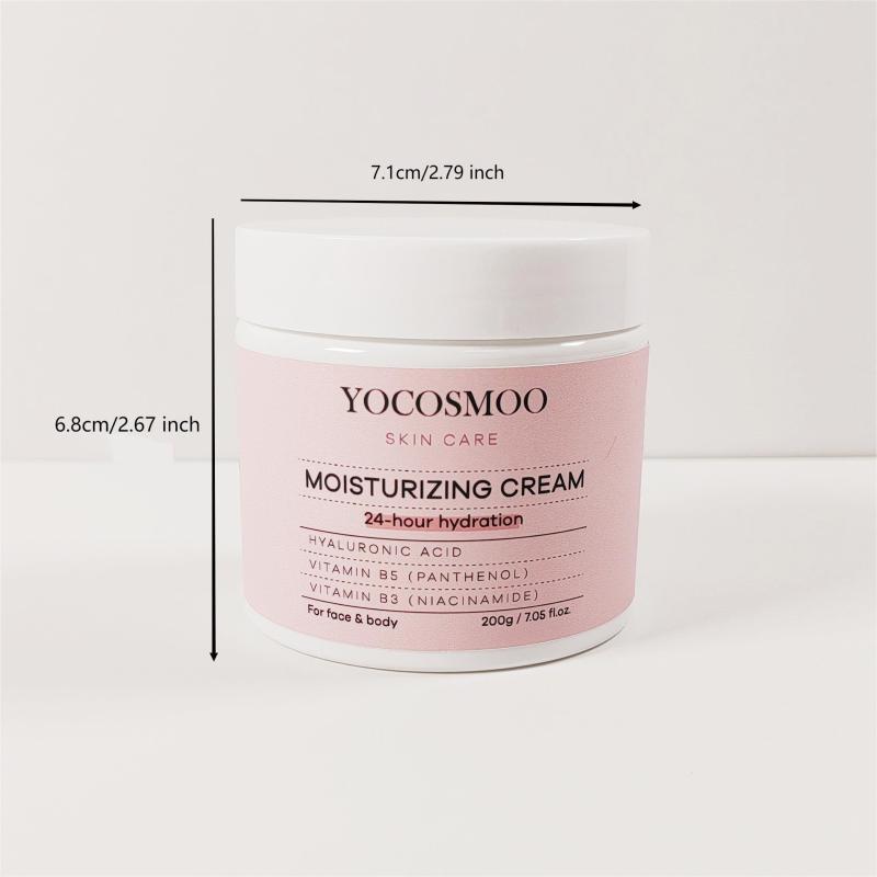 Hydrating Moisturizer for Dry Skin with Hyaluronic Acid