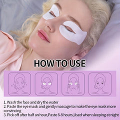 Sleep Eye Mask Law Line Patch Set Fade Dark Circles Fine Lines Eye Bags Tighten
