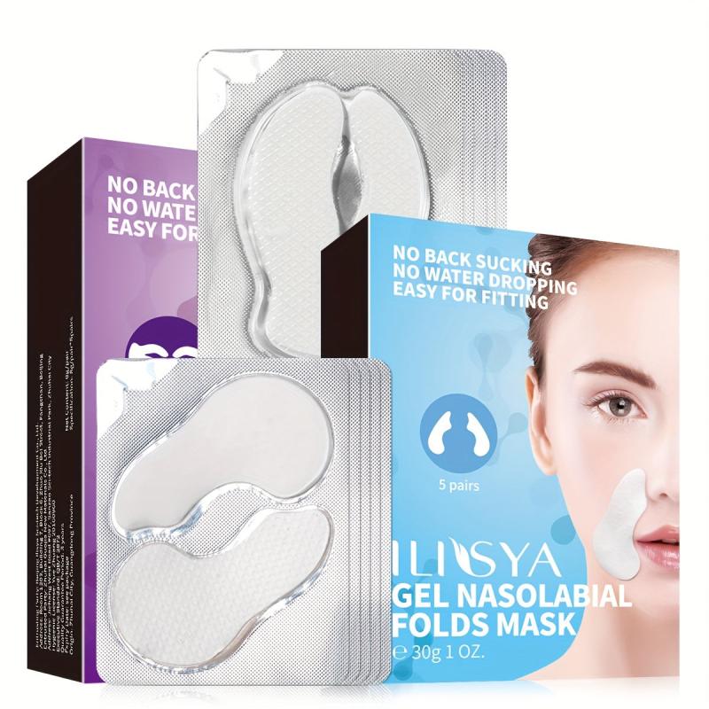 Sleep Eye Mask Law Line Patch Set Fade Dark Circles Fine Lines Eye Bags Tighten