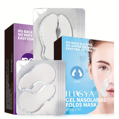 Sleep Eye Mask Law Line Patch Set Fade Dark Circles Fine Lines Eye Bags Tighten