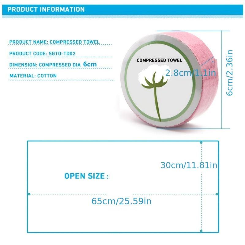 Magic Nonwoven Compressed Towel Mini Travel Face Towel Disposable Towel