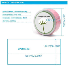 Magic Nonwoven Compressed Towel Mini Travel Face Towel Disposable Towel