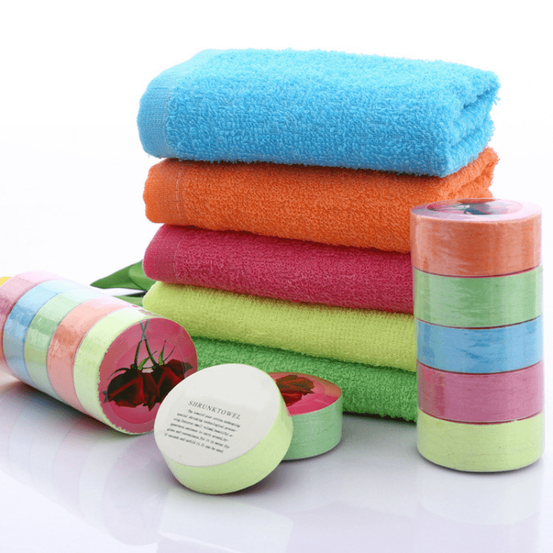 Magic Nonwoven Compressed Towel Mini Travel Face Towel Disposable Towel