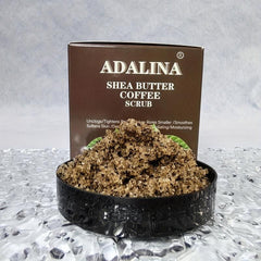 Coffee Shea Butter Facial Cleansing Scrub Soap