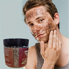 Coffee Shea Butter Facial Cleansing Scrub Soap