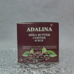 Coffee Shea Butter Facial Cleansing Scrub Soap