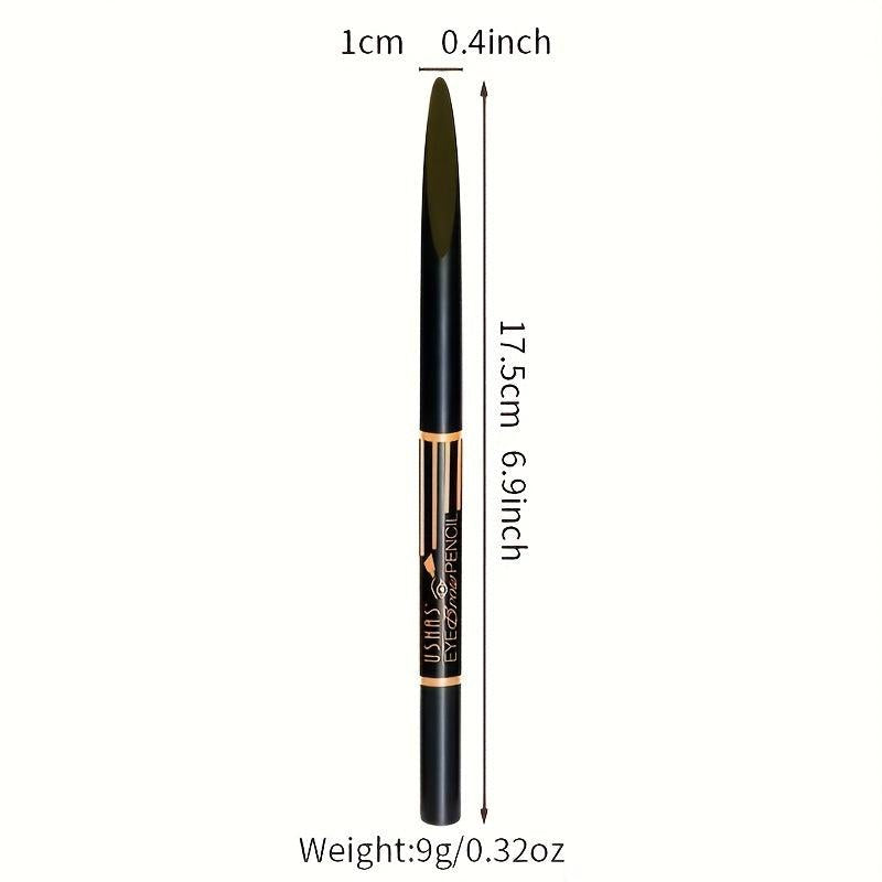 Smudge Proof Waterproof Eyebrow Pencil with Brush