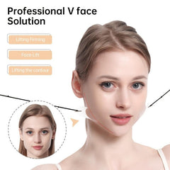 20pcs Invisible Face Lift Tape Set with Lifting Rope Instant Face Lift Sticker