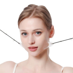 20pcs Invisible Face Lift Tape Set with Lifting Rope Instant Face Lift Sticker