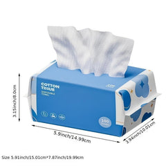 100 Sheets Thickened Non Woven Cotton Face Tissue Towel