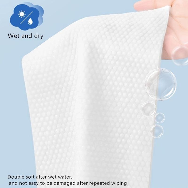 100 Sheets Thickened Non Woven Cotton Face Tissue Towel