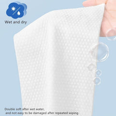 100 Sheets Thickened Non Woven Cotton Face Tissue Towel