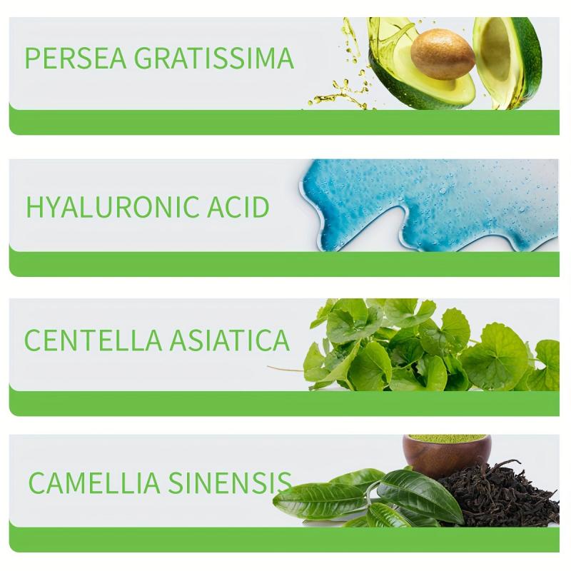 10 Pcs Avocado Soothing Wrinkle Diminishing Facial Mask