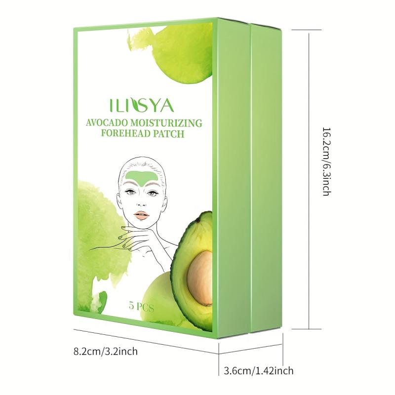 10 Pcs Avocado Soothing Wrinkle Diminishing Facial Mask
