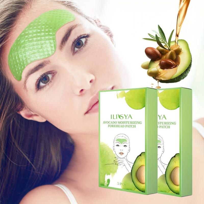 10 Pcs Avocado Soothing Wrinkle Diminishing Facial Mask