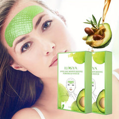 10 Pcs Avocado Soothing Wrinkle Diminishing Facial Mask