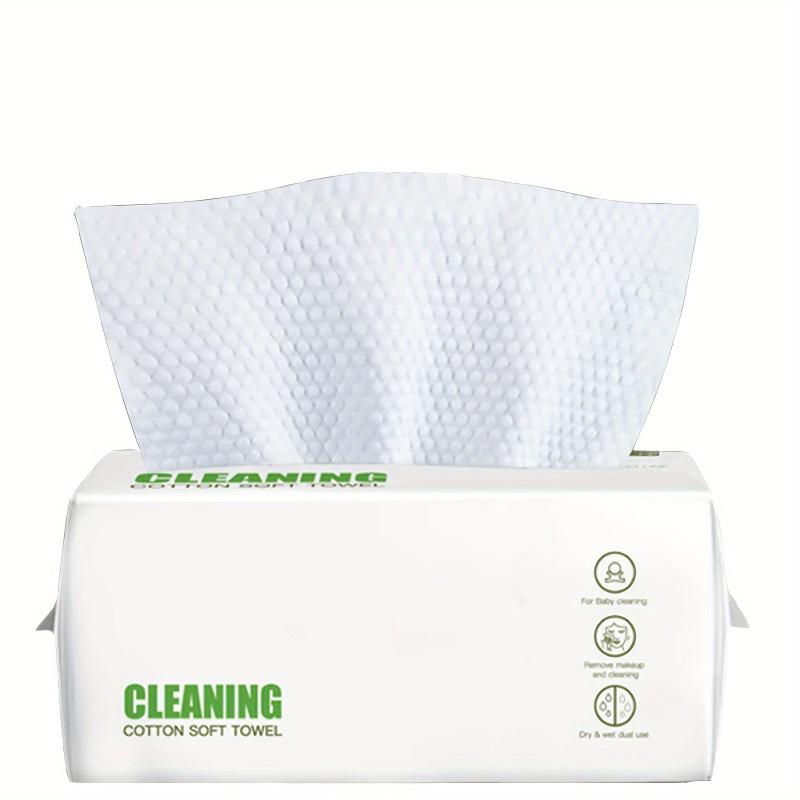 100pcs Pearl Pattern Disposable Facial Wipes