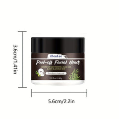 Bamboo Charcoal Peel Off Cleansing Mud Mask Blackhead Cleansing Pore Cleanser