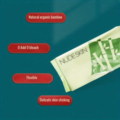 80 Pcs Disposable Bamboo Fiber Face Towel Face Cleaning Cloth Makeup Remover