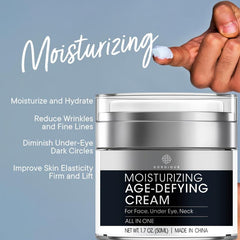 Men's Face Moisturizer Retinol Collagen Peptides Caffeine Hyaluronic Acid Cream