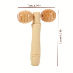 Wooden Roller Face Massager for Firming Beauty