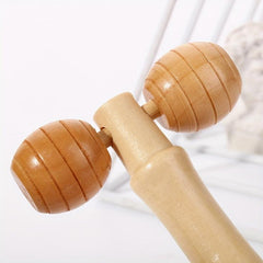 Wooden Roller Face Massager for Firming Beauty