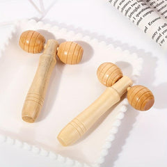 Wooden Roller Face Massager for Firming Beauty