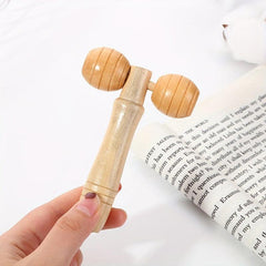 Wooden Roller Face Massager for Firming Beauty