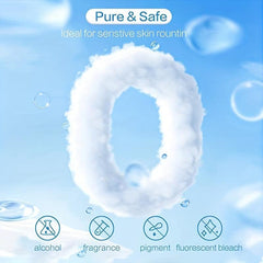 Cotton Facial Dry Wipes for Deep Cleansing