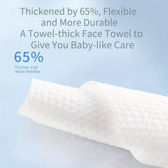 Cotton Facial Dry Wipes for Deep Cleansing