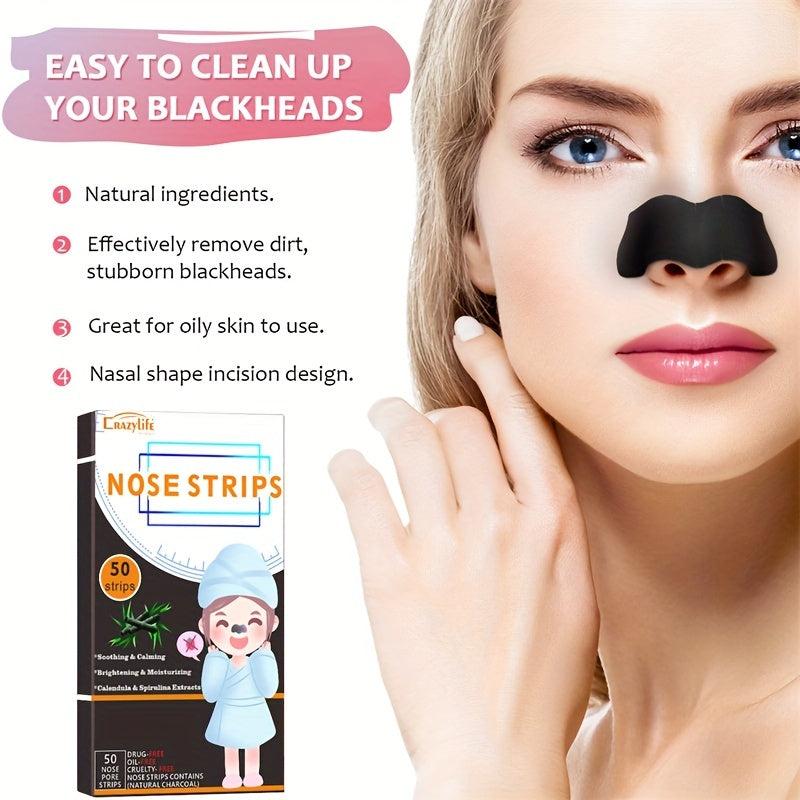 Blackhead Remover Nose Patch - Cleans Pores, Removes Blackheads, Smooths Skin