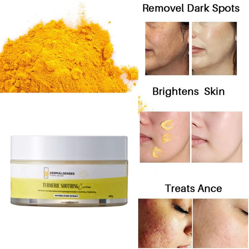 Dark Spots Fade Cream Turmeric Facial Cream for Men and Women
