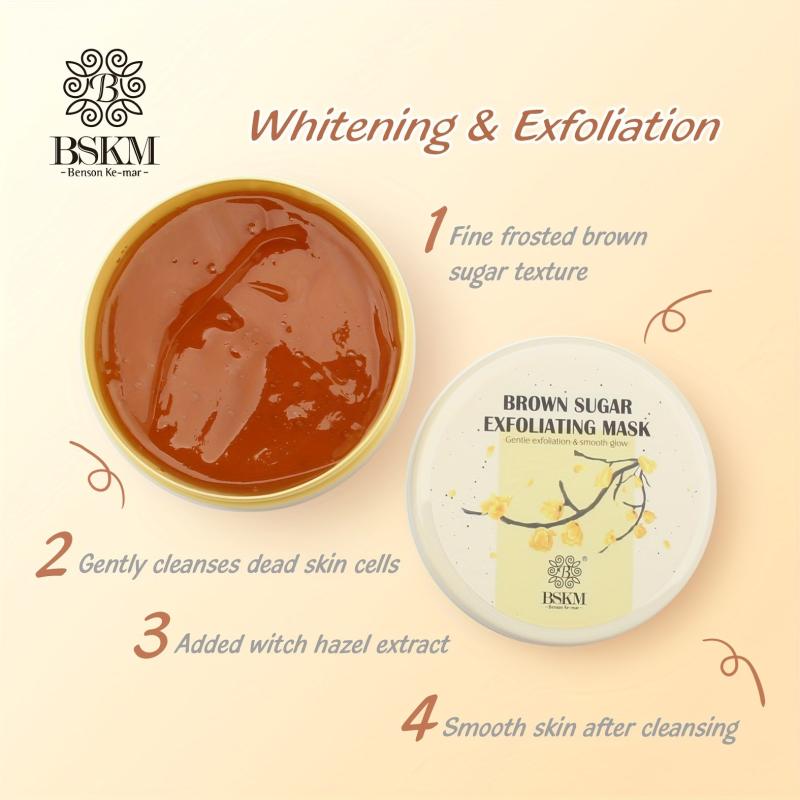 Sugar Facial Mask Exfoliating Hydrating Skin Blackheads Cleansing