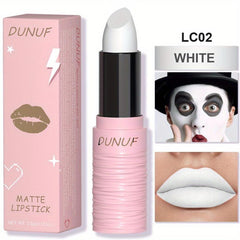 6-Color Matte Face Lipstick Halloween Makeup